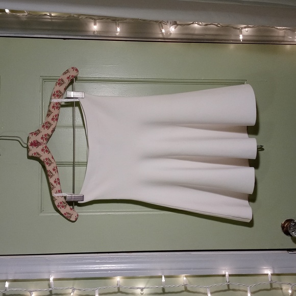 Women's BCBG Max Azria Small White bandage fabric skirt - Picture 1 of 9